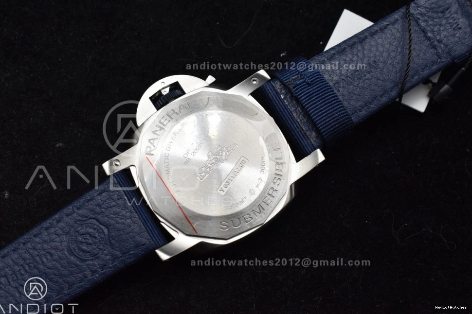 Edition Blue P Nylon Best 994 PAM1289 on Blue Supportive 1:1 Dial VSF Strap 0817